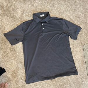 Peter Millar Bacardi Men's Gray Polo Shirt